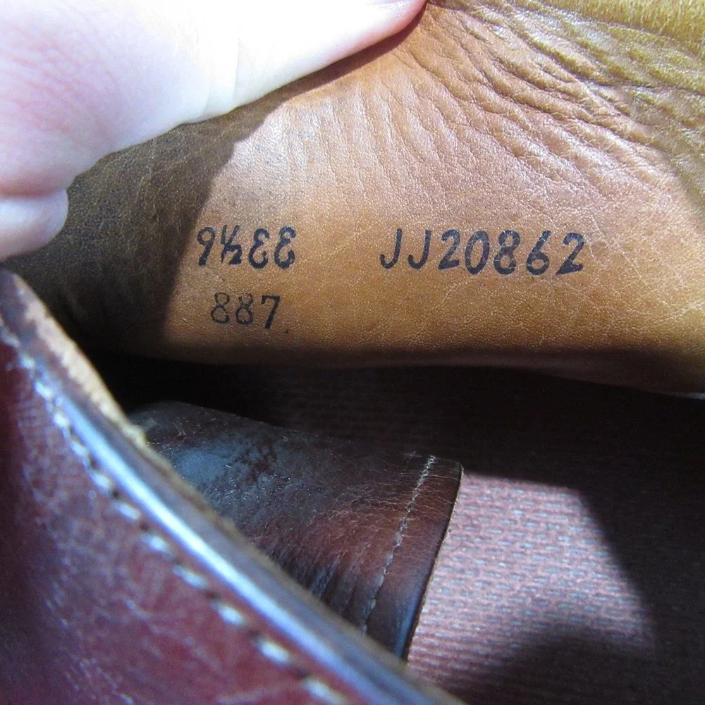 Irish Setter Chukka Boots 9.5 EE Brown Leather‎ Lace Up Vibram Sole 887 Vintage